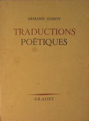 Traductions poetiques - Armand Godoy - copertina