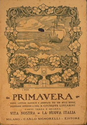 Primavera - Giuseppe Lipparini - copertina