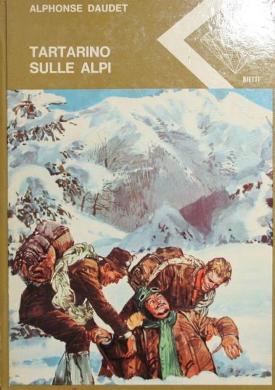 Tartarino sulle Alpi - Alphonse Daudet - copertina