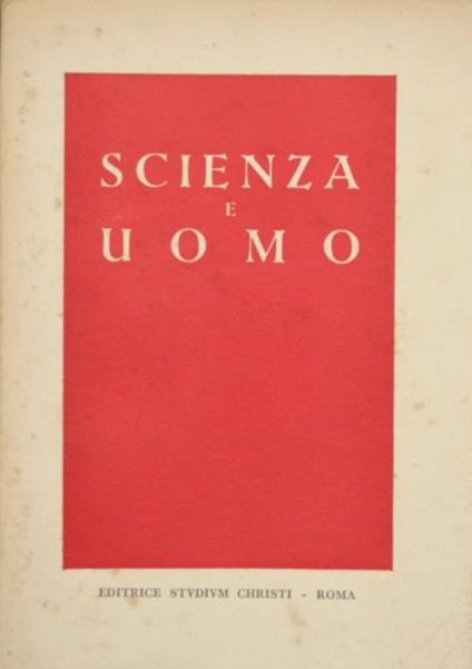 Scienza e uomo - copertina