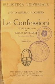 Le confessioni - Agostino (sant') - copertina