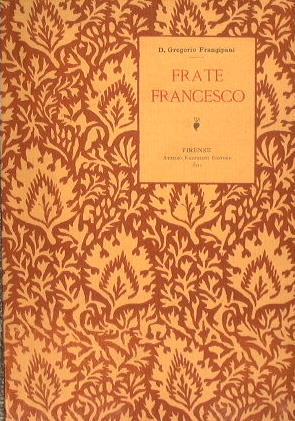 Frate Francesco - Gregorio D. Frangipani - copertina