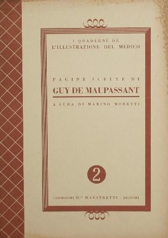 Pagine scelte di Guy De Maupassant - copertina