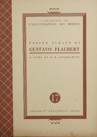 Pagine scelte di Gustavo Flaubert - copertina