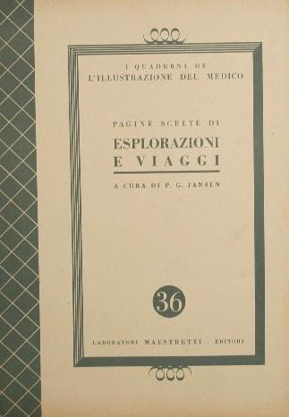 Pagine scelte di esplorazioni e viaggi - copertina