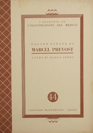 Pagine scelte di Marcel Prevost - copertina