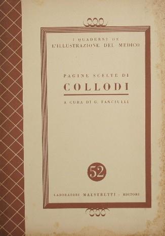 Pagine scelte di Collodi - Carlo Collodi - copertina