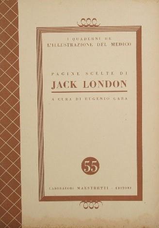 Pagine scelte di Jack London - copertina