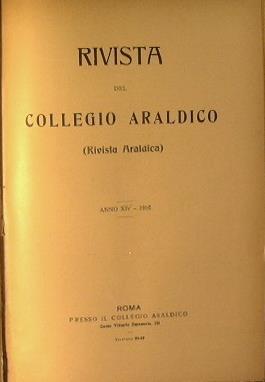 Rivista araldica - copertina