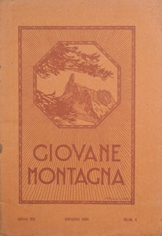Giovane montagna. 1926. Rivista di vita alpina - copertina