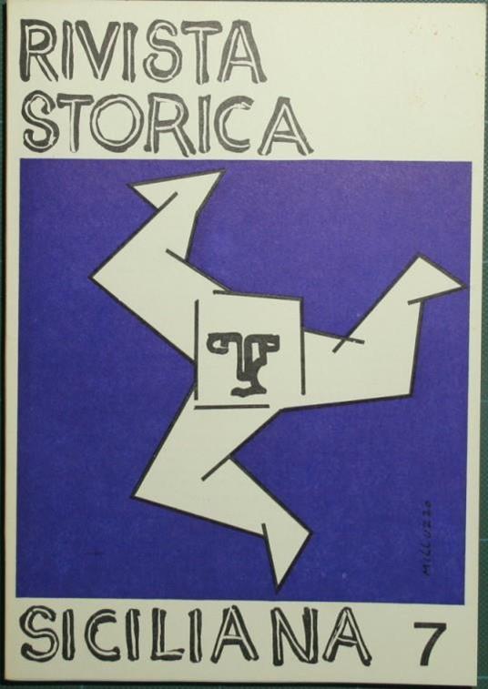 Rivista storica siciliana. Aprile 1978 - copertina