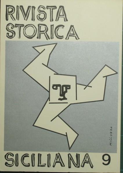 Rivista storica siciliana. Dicembre 1978 - copertina