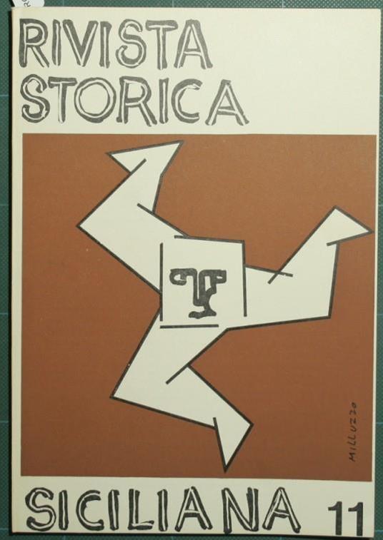Rivista storica siciliana. Agosto 1979 - copertina