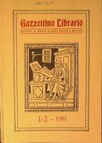 Gazzettino Librario. Anno 1981