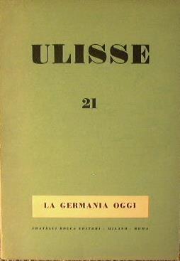 Ulisse n.21 1955 La Germania oggi - copertina