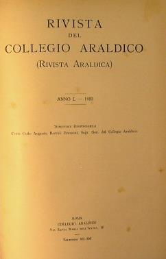 Rivista araldica - copertina