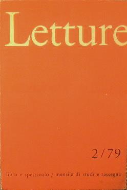 Letture. Libro e spettaolo / Mensile di studi e rassegne - copertina