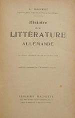 Histoire de la littérature allemande