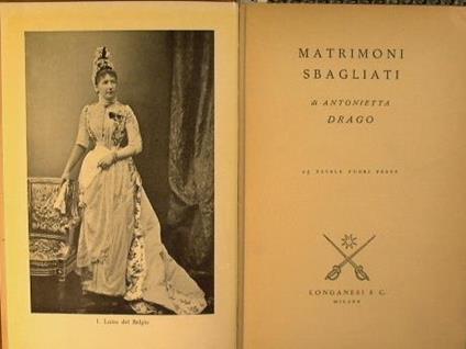 Matrimoni sbagliati - Antonietta Drago - copertina