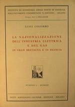 La nazionalizzazione dell'industria elettrica e del gas in Gran Bretagna e in Francia
