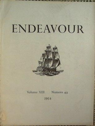 Endeavour - Versione Italiana 1954. Rivista trimestrale pubblicata per segnalare il progresso delle scienze nel servizio dell'umanità - copertina