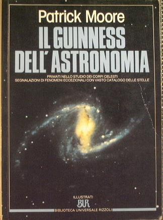 Guinness dell'astronomia - Patrick Moore - copertina