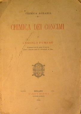 Chimica dei concimi - Angiolo Funaro - copertina
