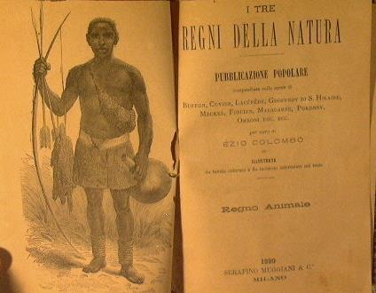 I tre regni della natura. Pubblicazione popolare - Ezio Colombo - copertina