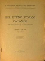 Bollettino storico catanese. Già archivio storico per la Sicilia Orientale