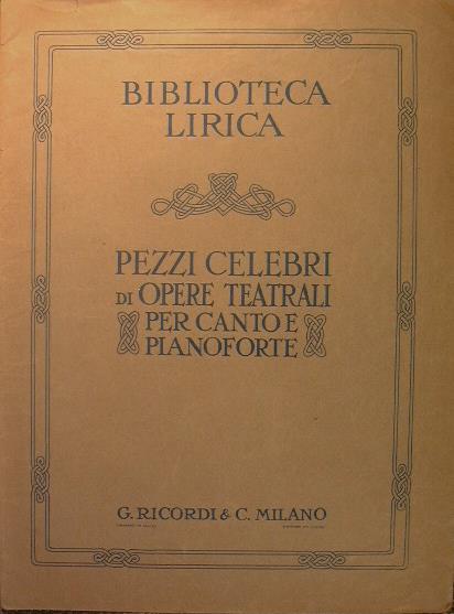 Il Guarany. Ballata '' C'era una volta un principe - A. C. Gomes - copertina