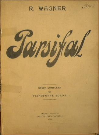 Parsifal - Richard Wagner - copertina