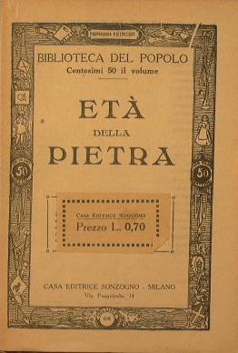 Età della pietra - copertina