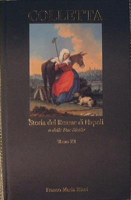 Storia del reame di Napoli o delle Due Sicilie (Vol III) - Pietro Colletta - copertina