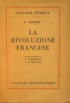 La rivoluzione francese - Georges Bourgin - copertina