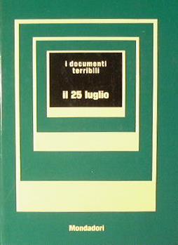 Il 25 Luglio - copertina