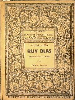 Ruy Blas - Victor Hugo - copertina