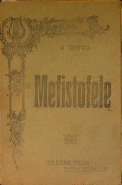 Mefistofele - Arrigo Boito - copertina