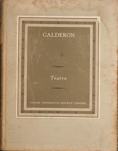 Teatro - Pedro Calderón de la Barca - copertina