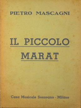 Il piccolo Marat - Pietro Mascagni - copertina
