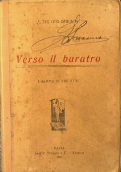 Verso il baratro - Adriana De Gislimberti - copertina