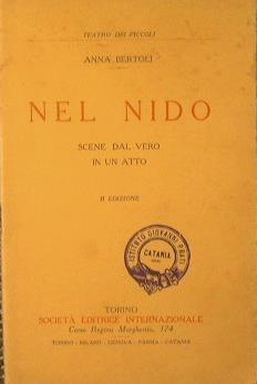 Nel nido - Anna Bertoli - copertina