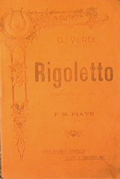 Rigoletto - Giuseppe Verdi - copertina