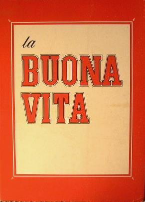 La buona vita - copertina