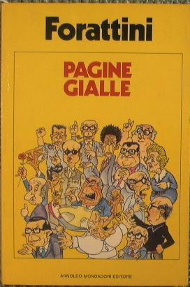 Pagine gialle - Giorgio Forattini - copertina