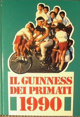 Il guinness dei primati 1990 - copertina