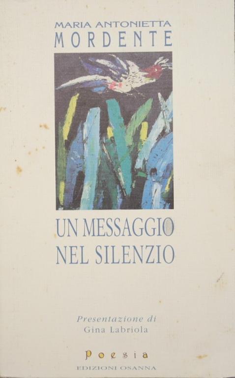 Un messaggio nel silenzio - copertina