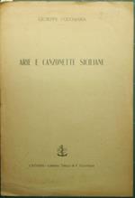 Arie e canzonette siciliane