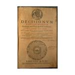 Decisionum novissimarum diversorum sacri palatij apostolici auditorum. Volumen primum. Opus sane per quam utile, et in foro… ( 1, 2 e 3 voll. ) + Opus omnem citra controversiam utilissimum & in foro…( 4 voll. )