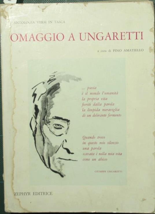 Omaggio a Ungaretti - copertina