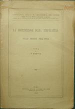 distribuzione della temperatura sulle pendici dell'Etna La
